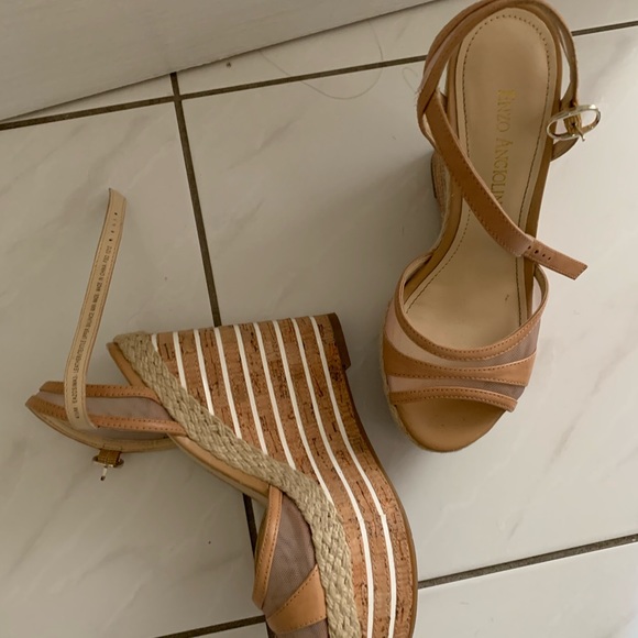 High wedged heels (size 4) - Picture 6 of 8